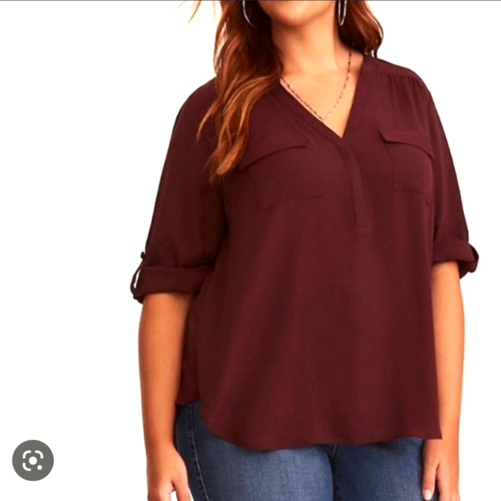 Torrid Harper 3/4 sleeve
